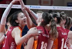 Galatasaray Daikin, CEV Kupası'nda play-off biletini aldı... Galatasaray Daikin 3 - 1 Darta Bevo