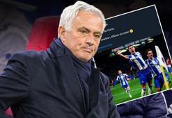 Porto'dan Mourinho'ya sosyal medya göndermesi! Benfica, Dragao'dan çıkamadı