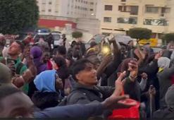 Afrika Uluslar Kupası'nda finale kalan Senegal, tezahüratlarla karşılandı