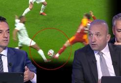 Galatasaray - Gaziantep FK maçının tartışmalı pozisyonlarına Trio noktayı koydu: 'Oyundan ihraç edilmeliydi'