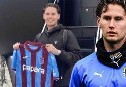 Trabzonspor'un yeni sol beki Mathias Lovik imza için Trabzon'da!