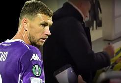 Edin Dzeko'dan Fenerbahçe hamlesi! Taraftarı kırmadı, formayı imzaladı