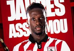 Samsunspor transferi açıkladı, Jaurès Assoumou'dan 4.5 yıllık imza