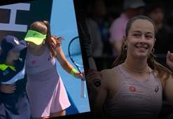 Milli tenisçi Zeynep Sönmez o anları anlattı! 'Kim olsaydı aynısını yapardı'