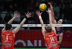 Zeren Spor'dan Şampiyonlar Ligi’nde ikinci mağlubiyet... Zeren Spor - Imoco Volley maç sonucu 0-3