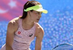 Zeynep Sönmez'den Dubai Açık'a erken veda