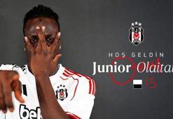Junior Olaitan resmen Beşiktaş'ta! '3.5+1 yıllık sözleşme imzalanmıştır'