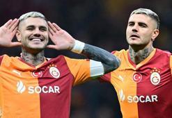 Galatasaray'ın yıldızı Mauro Icardi tarihe geçti! George Hagi'yi geride bıraktı