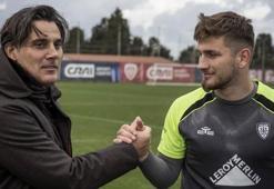 Vincenzo Montella, Semih Kılıçsoy'un oynadığı Cagliari'yi ziyaret etti