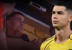 Cristiano Ronaldo'yu yine rahat bırakmadılar! Messi tezahüratları...