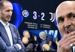 Damien Comolli çılgına döndü, Spalletti iterek uzaklaştırdı! Inter - Juventus maçında skandal hakem kararı...