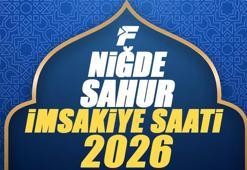 2026 NİĞDE İMSAKİYE Niğde Sahur Saati ve İmsak Vakti | Niğde'de sahura kaçta kalkılacak, oruç saat kaçta başlıyor, sahur ne zaman bitiyor? Diyanet imsakiye