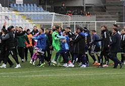 Keçiörengücü - Erzurumspor FK maçında kavga çıktı