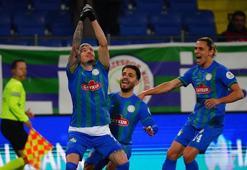 Rize'nin 8 maçlık galibiyet hasreti dindi... Çaykur Rizespor - Kocaelispor maç sonucu 2-0