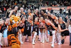 Eczacıbaşı, Beşiktaş'a set vermedi