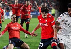 Real Madrid son dakikada yıkıldı! Osasuna - Real Madrid maçı sonucu: 2-1