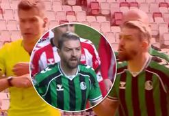 Caner Erkin yine 90 dakikayı tamamlayamadı! Bu sezon dördüncü kırmızı kartını gördü