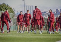 Yıldız isim antrenmana katılmadı! Trabzonspor, Fatih Karagümrük maçı hazırlıklarını sürdürdü