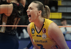 AXA Sigorta Kupa Voley'de üçüncü yarı finalist Vakıfbank