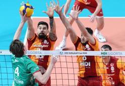 Aslan yarı finali rövanşa bıraktı... Galatasaray HDI Sigorta - Greenyard Maaseik maç sonucu 3-2