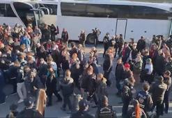 Liverpool taraftarları Galatasaray maçı için Rams Park'a geldi