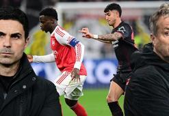 (ÖZET) Arsenal deplasmanda istediğini bulamadı! Turu İngiltere'ye bıraktı | Bayer Leverkusen - Arsenal maç sonucu: 1-1