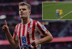 Sörloth başrolde! Tarihine en ilginç kırmızı kartı, hakem VAR'a gitti, kimse ne olduğunu anlamadı...