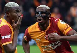 Galatasaray'ın süperstarı Victor Osimhen sahneye çıktı! Müthiş grafiğini sürdürdü
