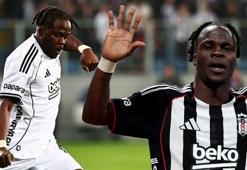 Beşiktaş'ta Olaitan denedi denedi sonunda attı!