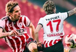 Tomasson'dan son dakika üçlüğü! Samsunspor - Kayserispor maç sonucu 2-1