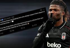 Beşiktaş'ta El Bilal Toure'den sert yanıt! 'Aptallar gibi olmayın'
