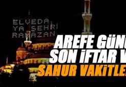 Arefe Günü Sahur Ve İftar Vakti 2026: 19 Mart Perşembe arefe orucu için İstanbul, Ankara, İzmir, Bursa, Antalya sahur saat kaçta, iftar saat kaçta? İl il arefe günü namaz vakitleri ve oruç saatleri