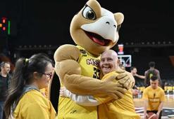 Mersin Spor'un antrenmanına down sendromlu çocuklar, konuk oldu