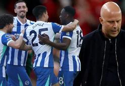 Liverpool'u tanınmayacak hale getirdi! Devler Ligi treni kaçıyor... Brighton - Liverpool maç sonucu 2-1