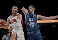 Bahçeşehir Koleji rövanşı ligde aldı... Bahçeşehir Koleji - Anadolu Efes maç sonucu 85-76