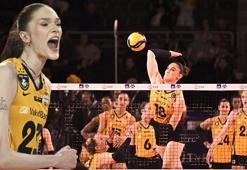 Kupa Voley'de zafer VakıfBank'ın! Rekoru tek başına ele geçirdi... VakıfBank - Eczacıbaşı Dynavit maç sonucu 3-1