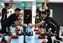 Beşiktaş'ta Fenerbahçe hazırlıkları salonda sürdü