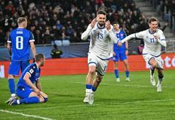 Türkiye'nin play-off finalindeki rakibi Kosova oldu! (Maç özeti | Slovakya 3-4 Kosova)