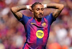 Barcelona'ya Raphinha'dan kötü haber! 5 hafta sahalardan uzak kalacak