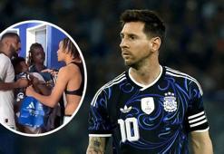Maç sonunda forma savaşı! Messi için birbirine girdiler...