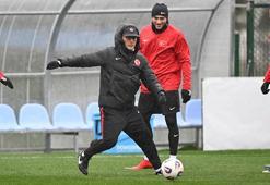 A Milli Futbol Takımı, Kosova maçı hazırlıklarını tamamladı