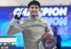 Bir şampiyon kazandık! Eskrimin genç yıldızı Furkan Yaman yine zirvede