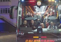 Galatasaray kafilesi dev maç için Trabzon'da