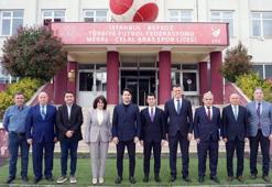 TFF'den Meral-Celal Aras Spor Lisesi'ne ziyaret