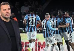 Galatasaray Trabzon'dan puansız döndü! Zirve yarışı alev aldı! Trabzonspor - Galatasaray maçı sonucu: 2-1