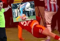 Trabzonspor - Galatasaray derbisinde kırmızı kart tartışması! Trio yorumladı: 'Büyük hata yaptı!'