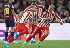 Barcelona'ya Camp Nou'da büyük şok! Atletico Madrid yarı final için avantajı yakaladı... (Maç özeti | Barcelona 0-2 Atletico Madrid)