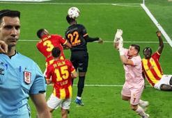 Göztepe-Galatasaray maçındaki penaltı tartışmasına Trio noktayı koydu! 'Eleştirmemekle beraber...'