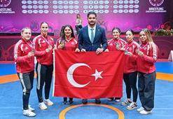 Kadın Güreş Milli Takımı, 122 puanla Avrupa ikincisi oldu