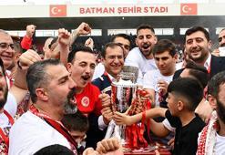 Batman Petrolspor kupasını aldı, hedef Süper Lig